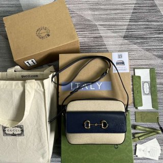 Rare [Gucci Horsebit 1955 Replica] Small Shoulder Bag guw26645
