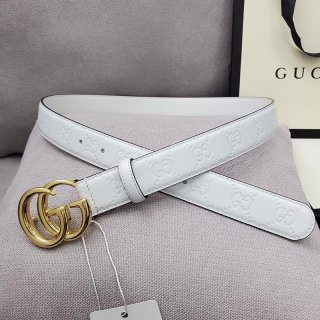 Very popular! Gucci belt copy GG Marmont casual belt 30mm guo24175