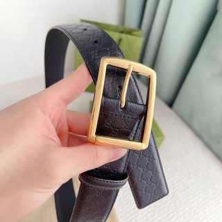 Competitive Gucci Belt Replica 449716 Dollar Calf Black 40mm gup91217