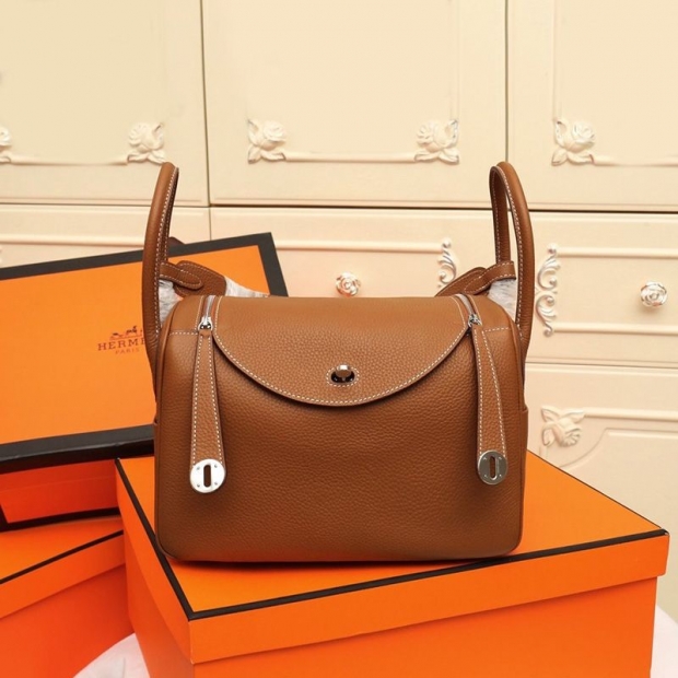 Hermes Lindy 26 handbag replica silver hardware he26123