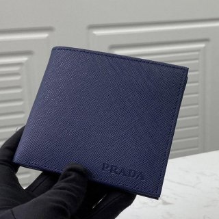 Popular all over the world? Prada leather folding wallet replica pug91002
