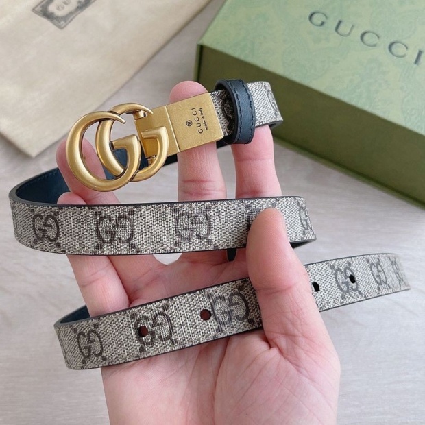 Classic Gucci Belt Replica Women's GG Supreme 20mm guc65672