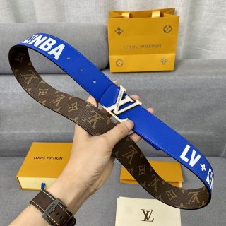 Very popular! Louis Vuitton LVXNBA Santur? LV Three Steps Replica 40MM Reversible Belt vuy41565