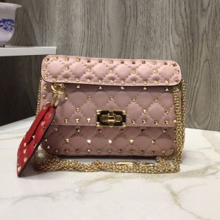 Competitive Valentino Shoulder Bag Replica ☆ Rock Stud Spike Shoulder Bag Vuw23181