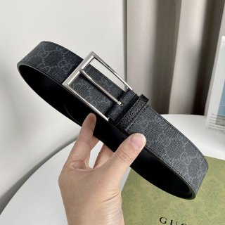 21-22AW Gucci Reversible Belt Replica Square Buckle 40mm gux43184