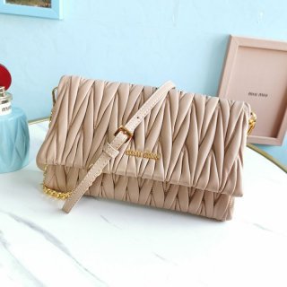 Very popular!! New color Miu Miu replica matelasse nappa leather bag myz34040