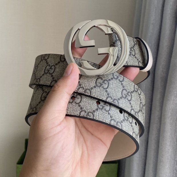 Competition: Replica Gucci Belt for Men, GG Supreme 38mm 411924KGDHN9643