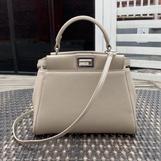 Love at first sight? Fendi Peekaboo replica mini leather bag fej79104