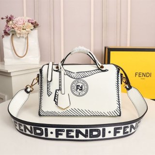 Very popular all over the world? Fendi by the way copy medium leather Boston bag fee62098