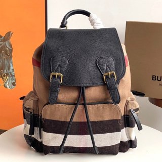 Very popular Burberry backpack replica sack black unisex Bak39907