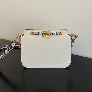 Rare color Fendi Touch fake leather bag feq16466