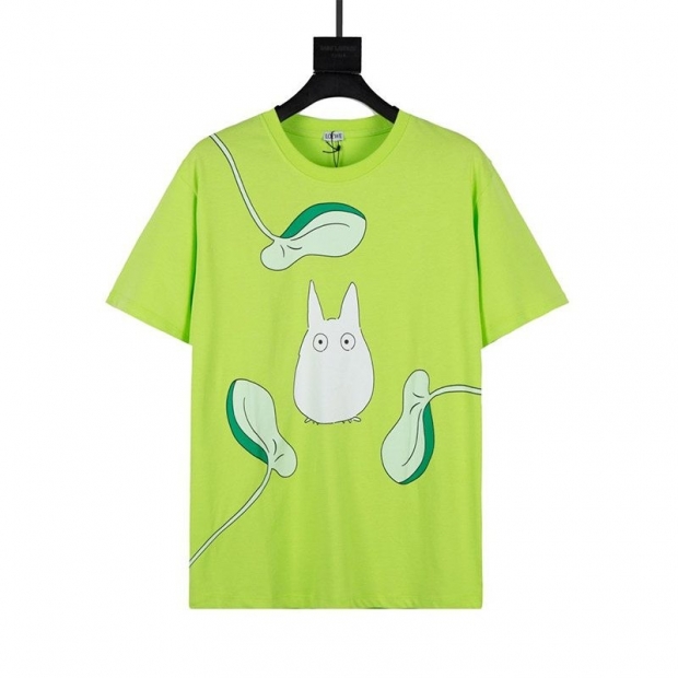 Hard to find cute Loewe Totoro T-shirt replica collaboration cotton los61391