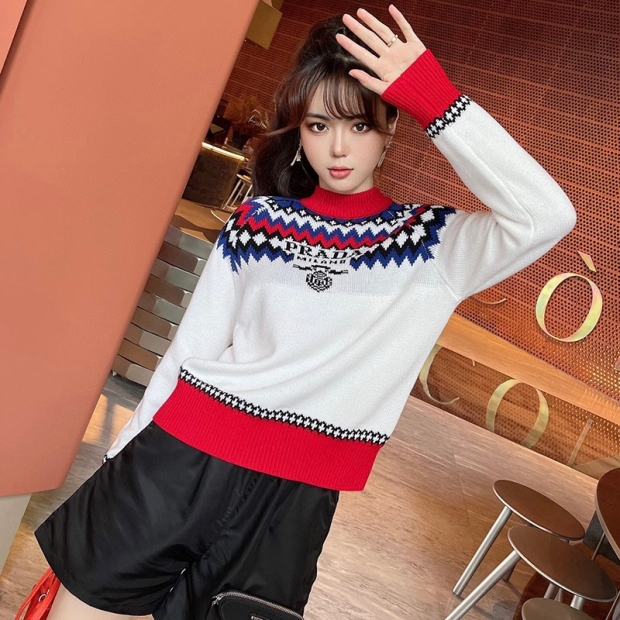 Rare color Prada sweater copy cashmere wool sweater puo66777