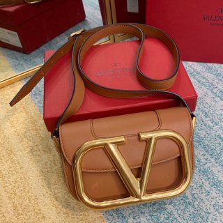 No.1 Popular Valentino Shoulder Bag Replica V Logo SUPERVEE Leather Crossbody Bag Vuj96999