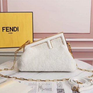 Popular Fendi First Replica Small Sheepskin Bag fee59070