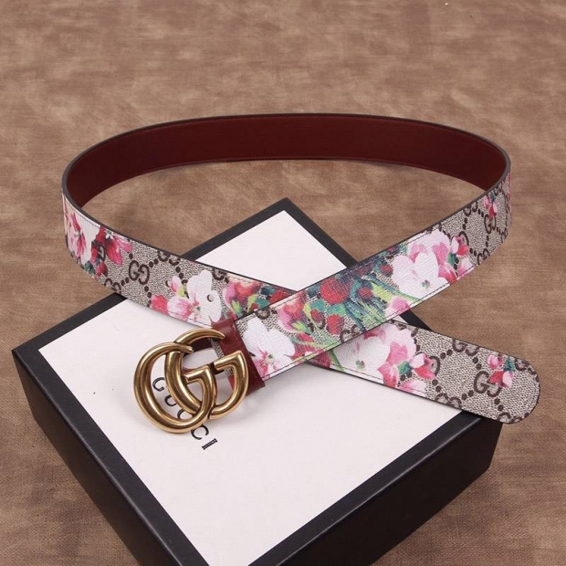 ★Popular in Japan! Gucci women's GG belt replica, 3.5cm width guo76971