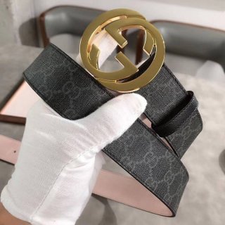 Popular and stylish? Gucci women's GG belt copy 3.8cm width gux23903