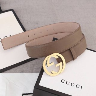 ☆Super popular☆Gucci belt replica Double G buckle Imprime 4cm width gux61098