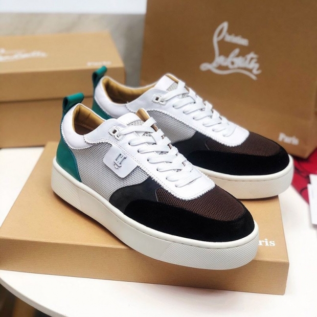 Cute Louboutin FUN VIEIRA low-cut sneakers Rub12722