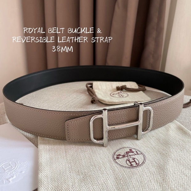 ☆Super popular☆【Hermes belt copy】Royal reversible leather belt 32 mm ero58202