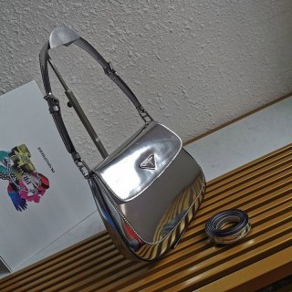 New sale Prada Cleo shoulder bag with flap fake puv08714