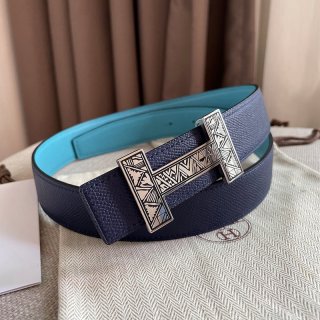 Cute Hermes Belt Buckle Replica Quiz Reversible Belt 32 mm erv98541
