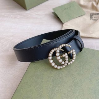 Rare and popular Gucci women's GG belt replica 3.0cm width gun96356