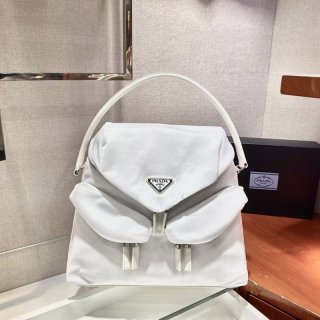 Sold out [Prada] Replica System Nappa Leather Patchwork Tote Bag pui45684