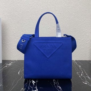 Not available in Japan 21AW Prada Tote Bag Canvas Replica 1BG382 puv06354