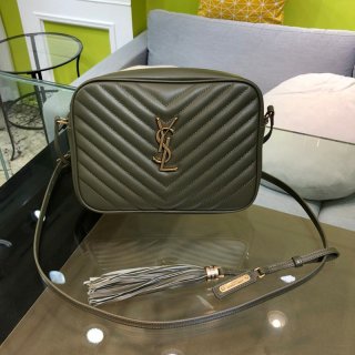 Very popular! Saint Laurent shoulder bag replica ☆ Lou quilted leather camera bag Sao12943