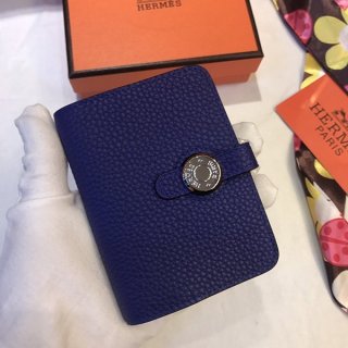 Hermes Dogon Card Holder Replica Calfskin HE19032