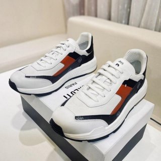 ☆Super popular☆ Berluti sneakers replica ◆ High quality Scritto leather x nylon clean sneakers ber54361