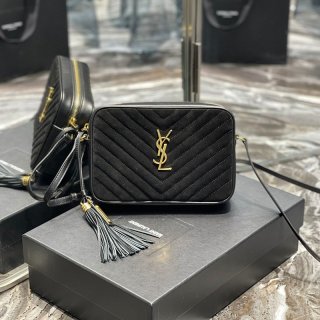 21AW New Saint Laurent Shoulder Bag Copy ☆ Lou Quilted Leather Camera Bag Sap54668