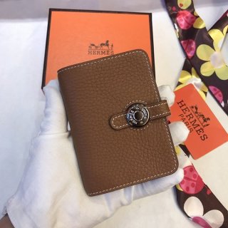 Hermes Dogon Card Holder Replica Calfskin HE19043