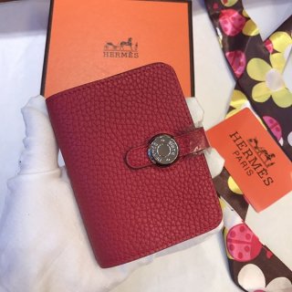 Hermes Dogon Card Holder Replica Calfskin HE19037