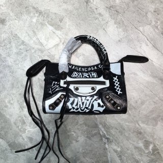 Balenciaga City XS Replica Handbag Graffiti Classic bae75779
