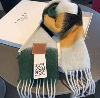 Loewe Striped Scarf Replica (Mohair) loa92123 Sold Out