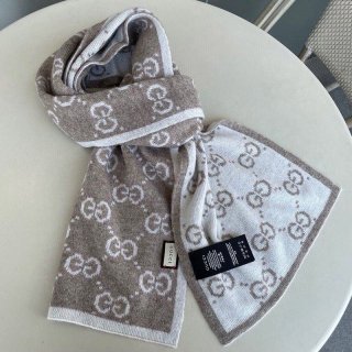 ☆Super popular☆ Gucci GG Jacquard Wool Replica Scarf gup45141
