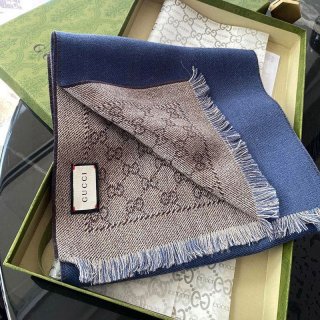 Very popular! Gucci GG Jacquard Wool Scarf Replica gun97793