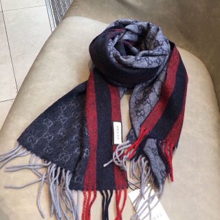 Very popular! Gucci GG Jacquard Wool Scarf Replica guc61547