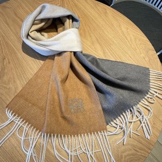 Cute Loewe Gradient Scarf Replica (Wool & Cashmere) loo41787