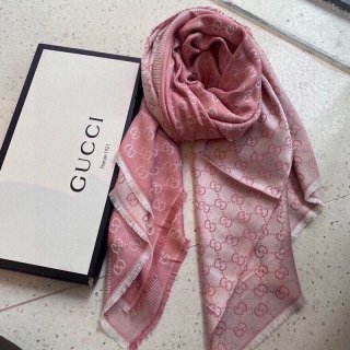 ★Popular in Japan!! Gucci★GG wool lame jacquard scarf/muffler guc09553