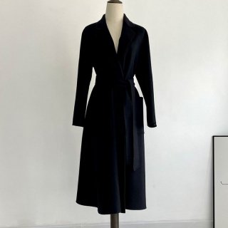 Not available in Japan Max Mara Replica Ludmila Cashmere Coat Black mac23514