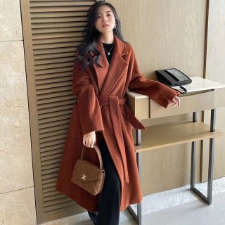 Extremely popular worldwide? Max Mara Ludmila Cashmere Coat Replica Brown mar50413
