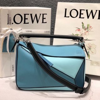 Very popular! Loewe Puzzle Bag Replica Tricolor Shoulder Bag loj33062