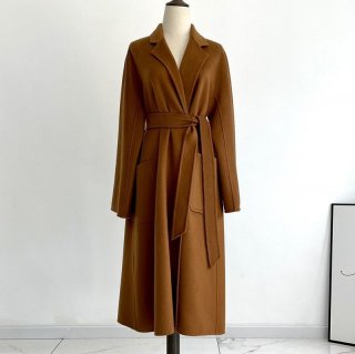 Extremely popular: Max Mara replica Ludmila cashmere coat brown mak49670