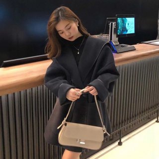 21AW New Max Mara 101801 Icon Coat Replica Black mar23475