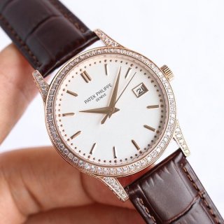 Replica Patek Philippe Calatrava 2 colors approx. 38.0mm paz86170