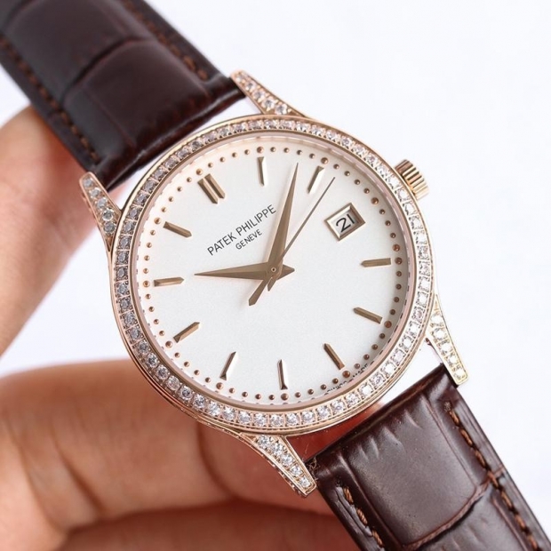Replica Patek Philippe Calatrava 2 colors approx. 38.0mm paz86170