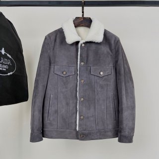 Eye-catching color★Saint Laurent replica★Denim Destroyed Jeans Jacket Sar35123